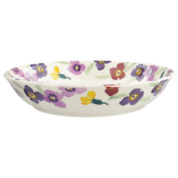 Emma Bridgewater Wallflower Pasta Bowl, Multi, Dia.23cm